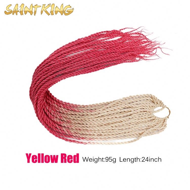 BH02 cheap price high quality 47'' long braid hair league of legends jinx cosplay wigs for cosplay lovers