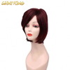 SLSH01 #613 Blonde Pixie Short Bob Fake Scalp Cuticle Aligned Raw Indian Virgin Human Hair Lace Frontal Wigs