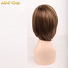 SLSH01 130% Density Fringe Bob Wigs for Black Women Human Hair Lace Front Wig with Bangs